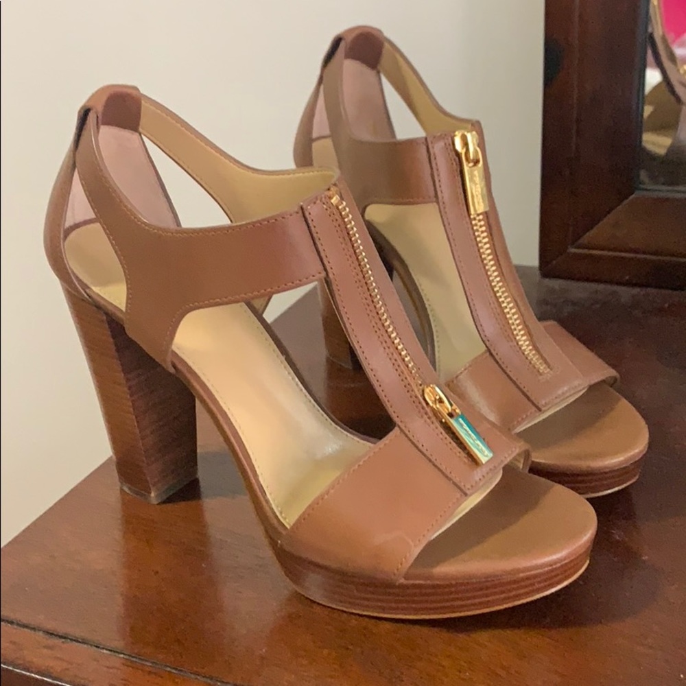 Michael Kors brown heels!